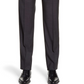 Men's Zanella Devon Flat Front Dot Wool Trousers, Size 34 - Blue