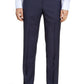 Men's Zanella Devon Flat Front Dot Wool Trousers, Size 34 - Blue