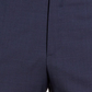 Men's Zanella Devon Flat Front Dot Wool Trousers, Size 34 - Blue