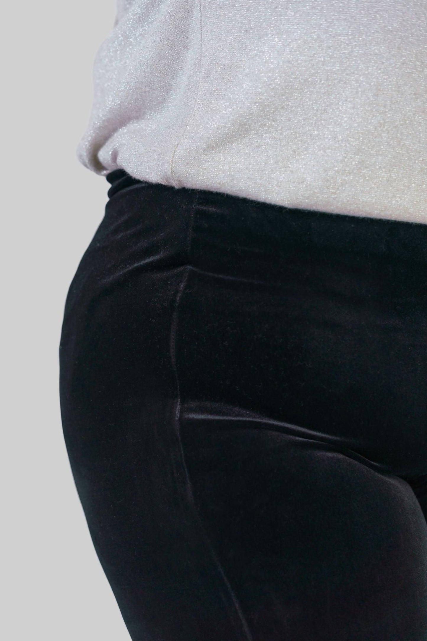 Lysse - Velvet Wide Leg Pants - Plus