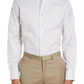 David Donahue Men's White/Dune Trim Fit Dress Shirt Size 15.5 - 32