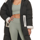 levi's Faux Shearling Trim Puffer Parka in Black Size X-Small
