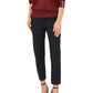 MSK Women's Embellished Cold Shoulder Top Red Size Petite Small