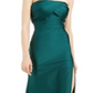 Jump Junior's Ruched Strapless Gown Green Size 0