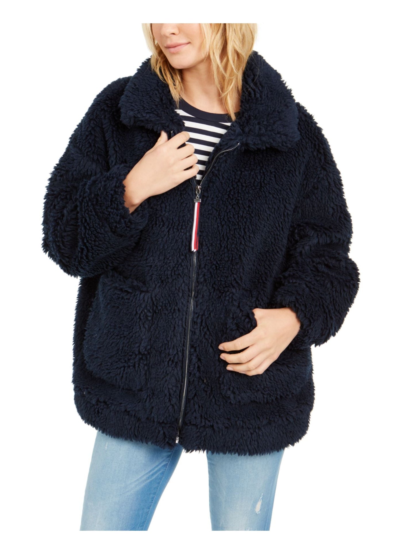 tommy-hilfiger-womens-sherpa-coat-size-tbd