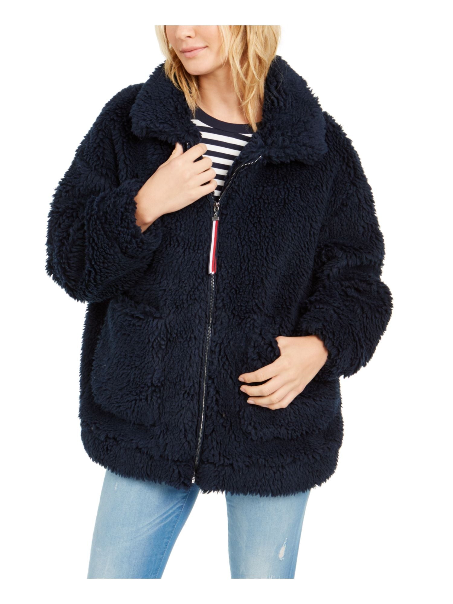 tommy-hilfiger-womens-sherpa-coat-size-tbd