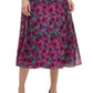 Tommy Hilfiger Women's Grove Floral Chiffon Dress Purple Size 10