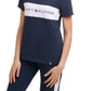 Tommy Hilfiger Women's Sport Colorblocked Logo T-Shirt Blue Size X-Large