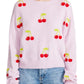BB Dakota by Steve Madden Cherry You Up Sweater in Lavender , Size Medium Purple