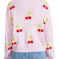 BB Dakota by Steve Madden Cherry You Up Sweater in Lavender , Size Medium Purple