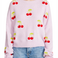 BB Dakota by Steve Madden Cherry You Up Sweater in Lavender , Size Medium Purple