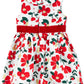 Carter's Infant Girl's Collar Diaper Cover Holiday Dress Red Size 6 MOS