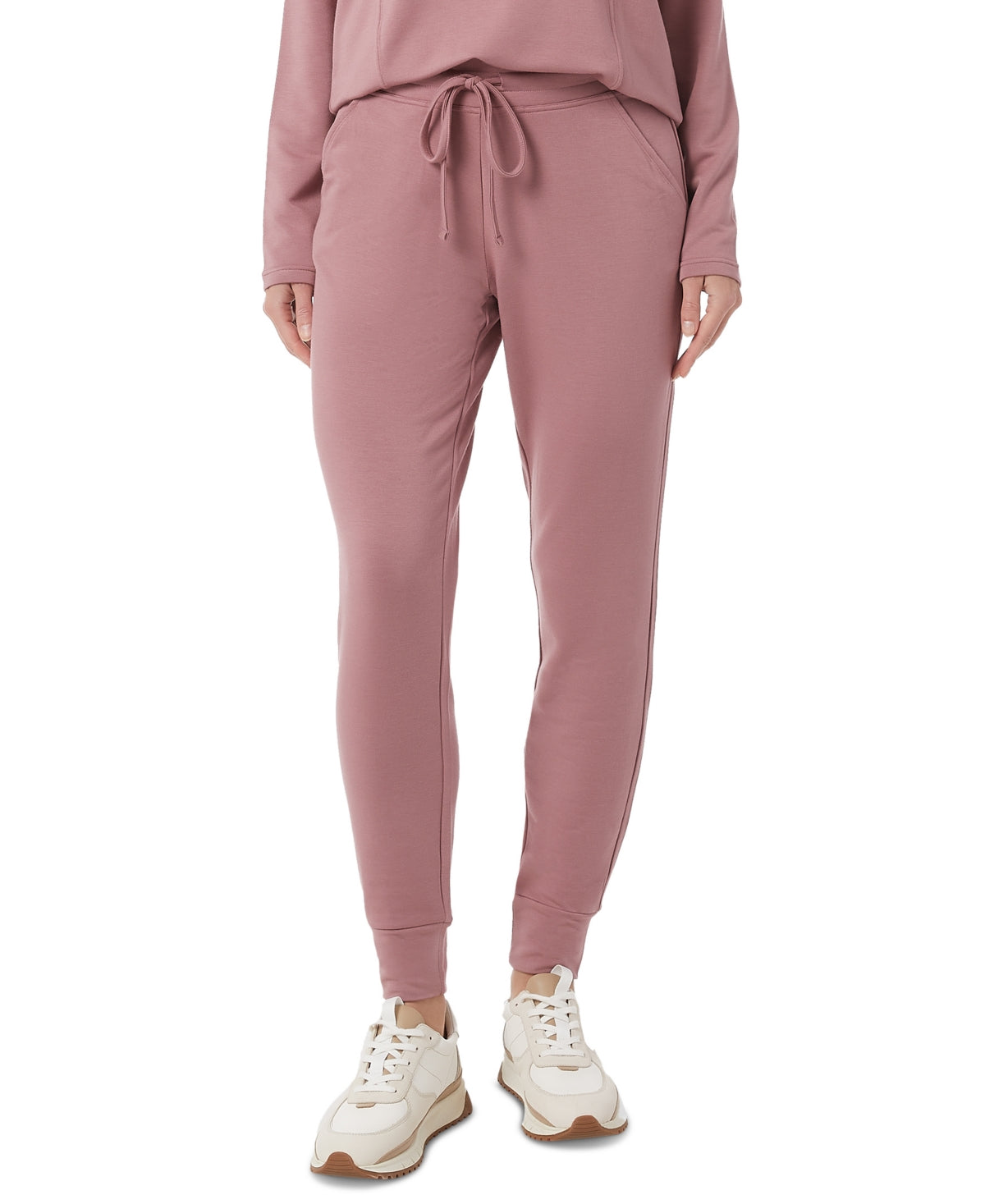 32 Degrees Women's Drawstring Jogger Pants Pink Size XS