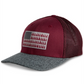 Columbia Men's Mesh Tree Flag Ball Cap Red Size Small