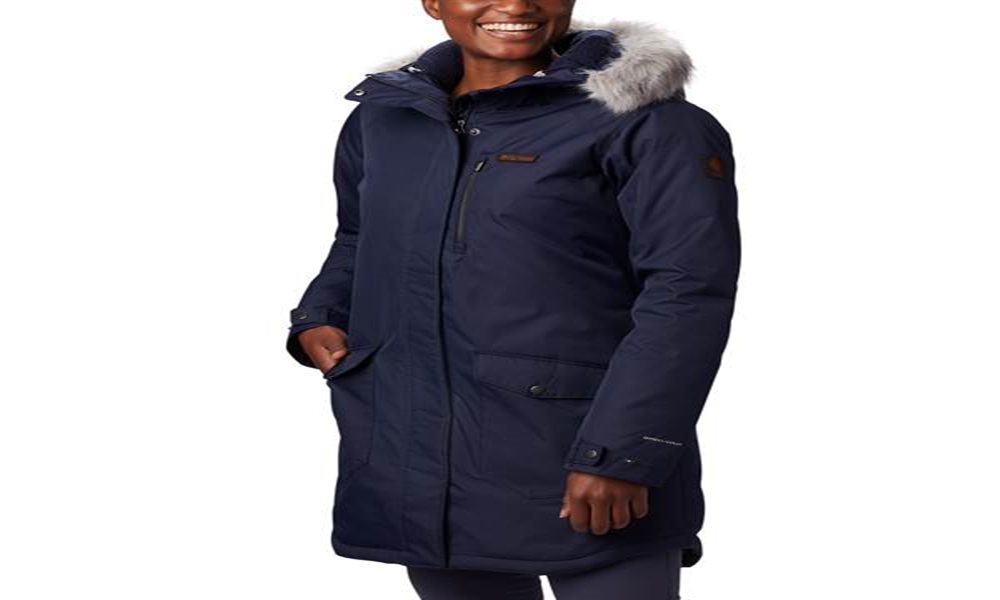 Columbia Women's Suttle Mountain Long Insulated Jacket Blue Size Small