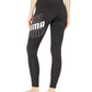 Puma Women's Modern Sport Logo Leggings Black Size Large