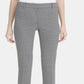 Calvin Klein Women's Square Print Ankle Pants Gray Size 6