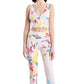 Josie Natori Women's Solstice Cami Cropped Top White Size X-Small