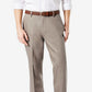 Dockers Men's Signature Lux Cotton Relaxed Fit Creased Stretch Pants Brown Size 34X32