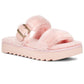 UGG Women's Furr Ah Slipper Sandals Pink Size 5