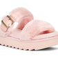 UGG Women's Furr Ah Slipper Sandals Pink Size 5
