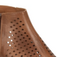 B.O.C. Women's Thebe Leather Cut Out Mule Sandals Brown Size 6