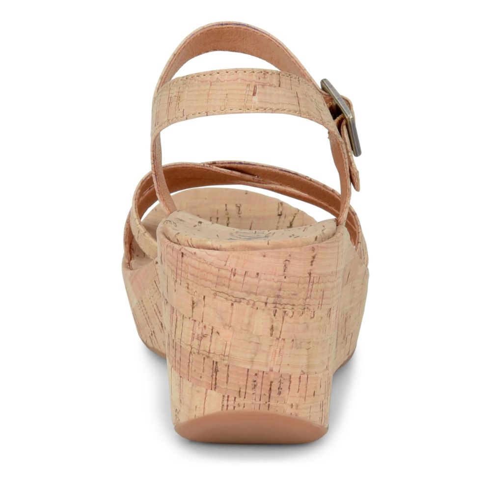 Korks Women's Jenneve Sandals - Beige, Size 8 Footwear