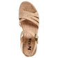Korks Women's Jenneve Sandals - Beige, Size 8 Footwear