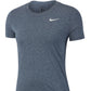 Nike Women's Dry Legend T-Shirt Gray Size Small