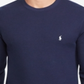 Ralph Lauren Men's Waffle Knit Thermal Pajama Shirt Blue