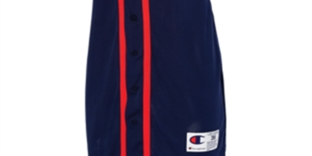 Champion Women's Life Crown Logo Baseball Dress Blue Size Large