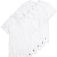 Polo Ralph Lauren Men's 5 Pack Undershirt Slim Fit Classic Cotton V Neck White Size Large