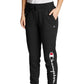 Champion Women's Powerblend Logo Full Length Joggers Black Size Small