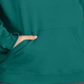 Champion Women's Logo Hoodie Green Size 2X