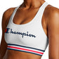 Champion Women's Absolute Racerback Medium Impact Sports Bra White Size Medium
