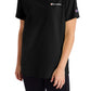 Champion Women's Cotton Logo Boyfriend T-Shirt Black Size Small