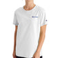 Champion Women's Cotton Logo Boyfriend T-Shirt White Size Small