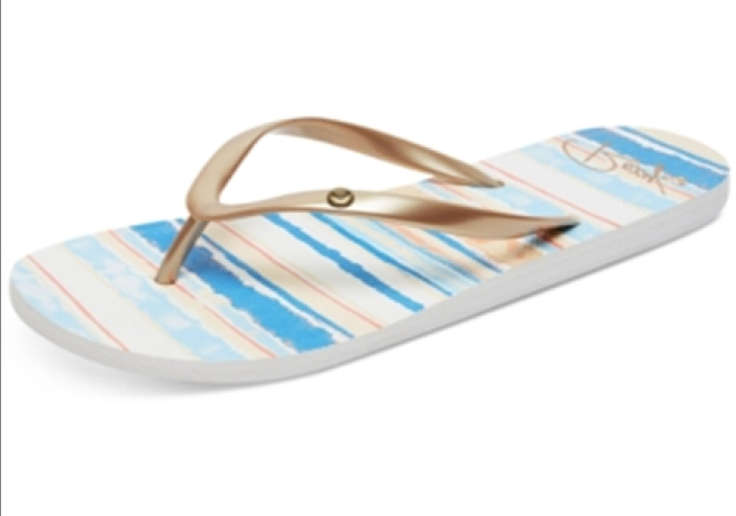 Roxy Women's Flip Flop Sandals Blue Size 6 B