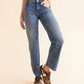 Free People - Risk Taker High Rise Straight Jeans