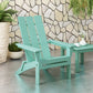 Aurascape Outdoor Comfort Foldable Adirondack Chair