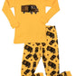 Leveret Boys Grey UPS Pajama Set 100% Cotton Size 10 Years