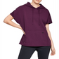 Under Armour Women's Hooded Short Sleeve Tunic Purple Size X-Large