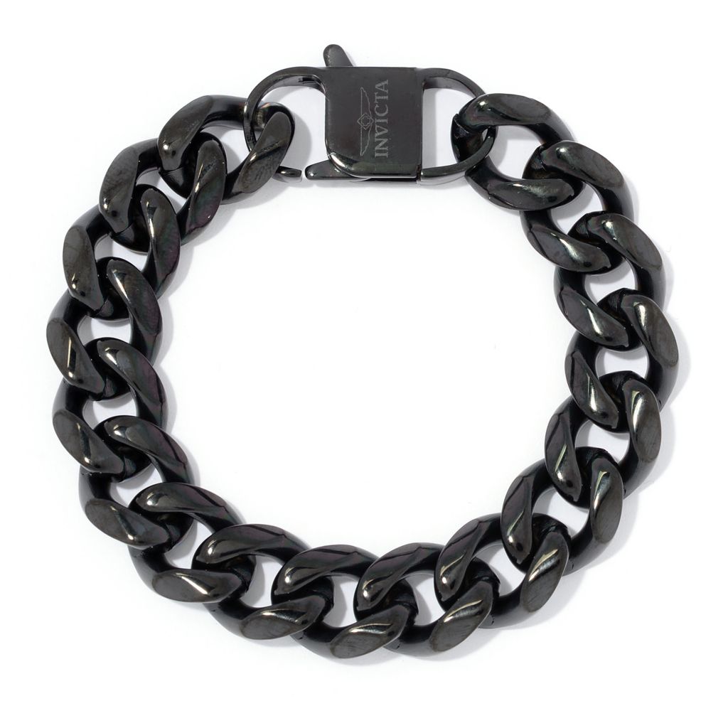 invicta-jewelry-mens-stainless-steel-choice-of-size-heavy-curb-link-bracelet
