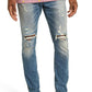 ICE CREAM Cream Ripped Slim Fit Jeans in Gelatto , Size 32 Yellow