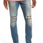 ICE CREAM Cream Ripped Slim Fit Jeans in Gelatto , Size 32 Yellow