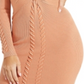 GUESS Women's Ramel Sweater Dress Beige Size Medium