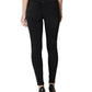 Hudson Jeans Women's Barbara Sparkle High Waist Skinny Jeans Black Size 25