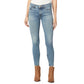 Hudson Jeans Women's Nico Mid Rise Ankle Skinny Jeans Blue Size 28
