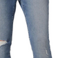 Hudson Men's Zev Distressed Denim Skinny Jeans Blue Size 38