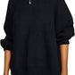 Free People Women's Easy Street Tunic Black Size Large